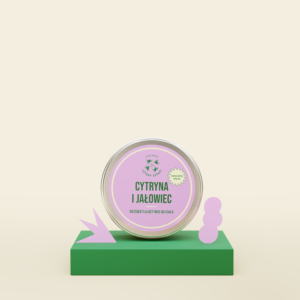 Rozświetlający mus do ciała Cytryna i Jałowiec