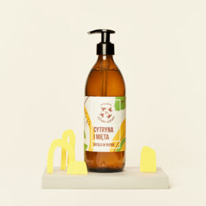 Cytryna i Mięta - naturalne mydło w płynie 500ml