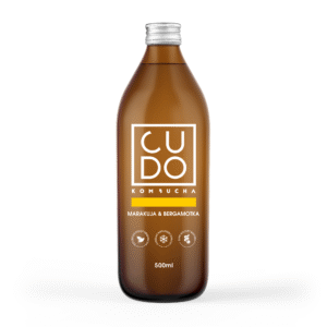 CUDO Kombucha Marakuja & Bergamotka 500ml