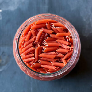 Makaron z czerwonej soczewicy penne bezglutenowy BIO