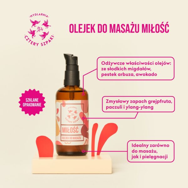 Olejek do masażu MIŁOŚĆ - obrazek 3