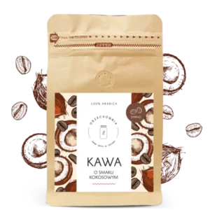 Kawa o smaku kokosowym ziarno 200 g
