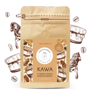 Kawa o smaku masła orzechowego mielona 200g