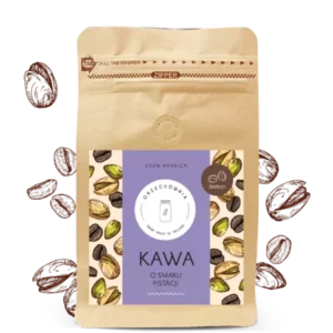 Kawa o smaku pistacji ziarno 200g