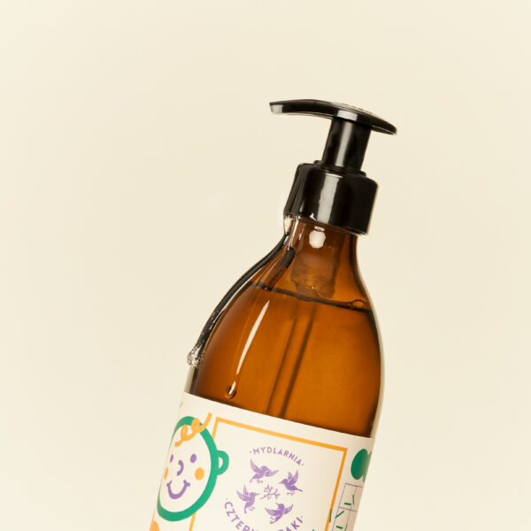 Bombelek - naturalne mydło w płynie od 1. dnia życia 500ml - obrazek 2