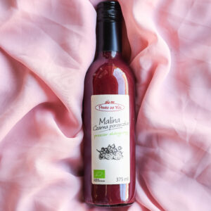 Przecier malina- czarna porzeczka niesłodzony EKO 375 ml