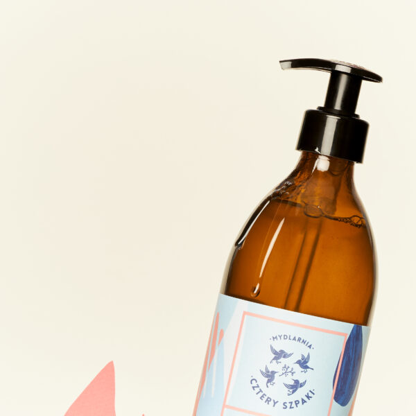 Hipoalergiczne - bezzapachowe mydło w płynie 500ml - obrazek 2