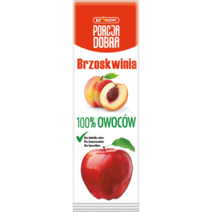 Listki jabłkowo-brzoskwiniowe bez dodatku cukru16g
