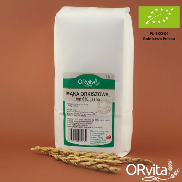 Mąka orkiszowa typ 630 EKO - obrazek 2