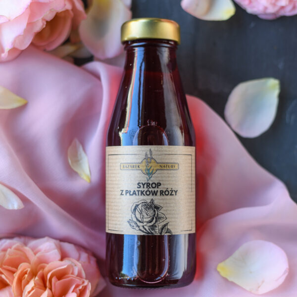 Syrop z płatków róży 200ml