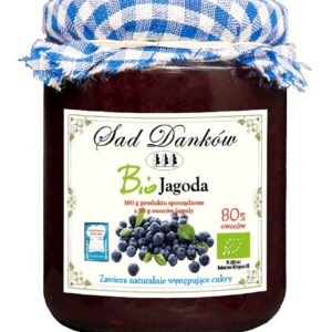 Dżem jagodowy bez dodatku cukru 260g BIO