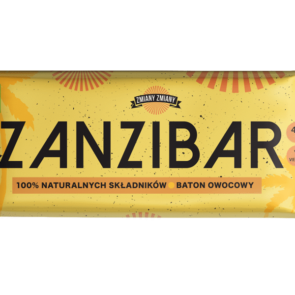 Baton owocowy Zanzibar BIO 40g