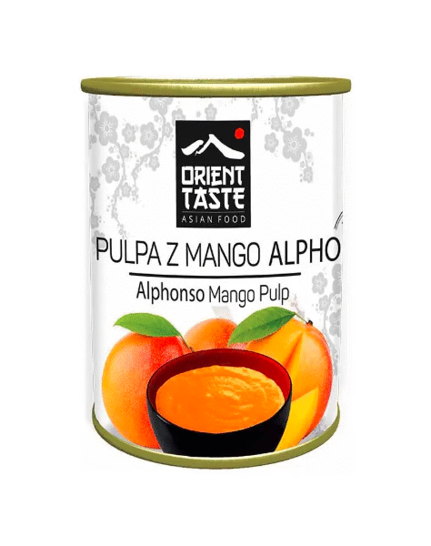 Pulpa z mango bez cukru puszka 850g