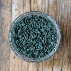 Makaron orkiszowy proteinowy + spirulina Muszelki