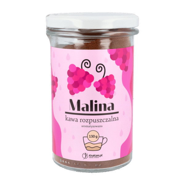 Kawa rozpuszczalna Malinowa 130g
