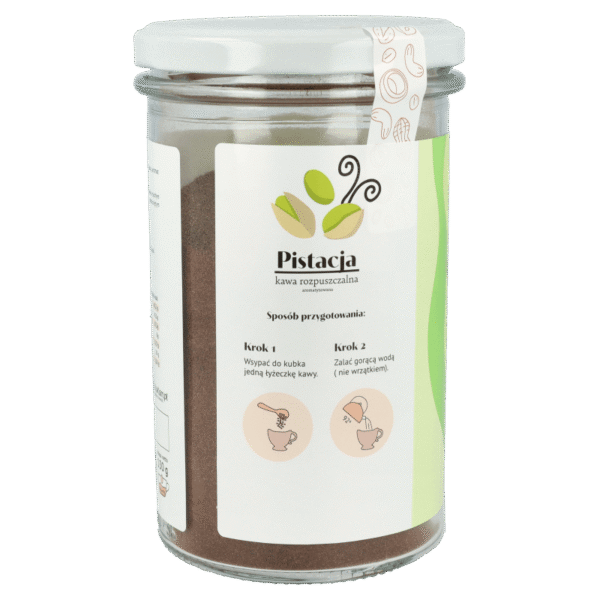 Kawa rozpuszczalna Pistacjowa 130g - obrazek 2
