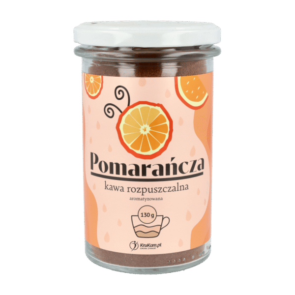 Kawa rozpuszczalna Pomarańczowa 130g