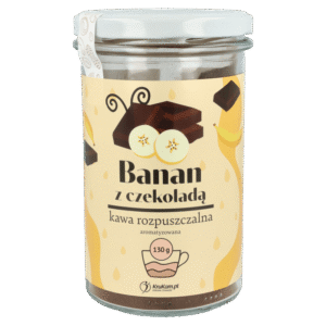 Kawa rozpuszczalna Bananowo-Czekoladowa 130g