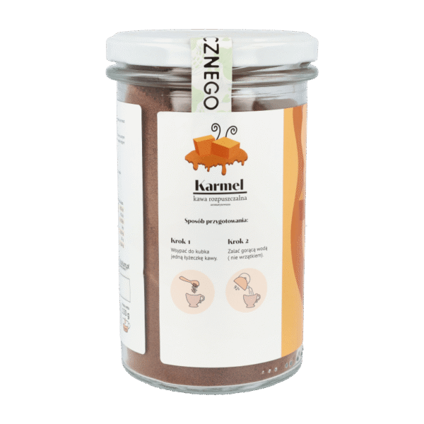 Kawa rozpuszczalna Karmelowa 130g - obrazek 2