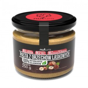 Pasta z orzechów laskowych 250g