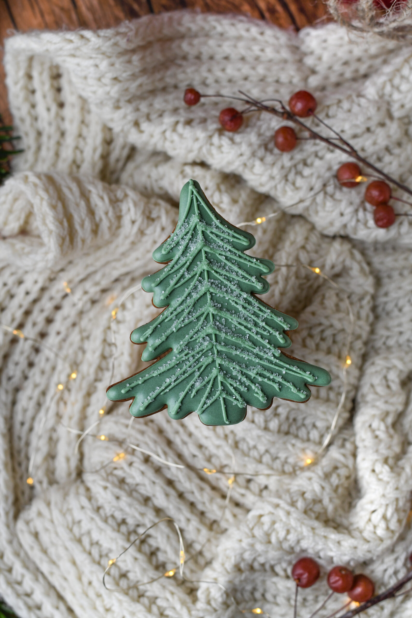 Pierniczek ręcznie malowany- Choinka