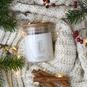 Świeca sojowa zapachowa – Grzaniec 150g