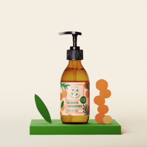 Rozmaryn i Mandarynka - naturalne mydło w płynie