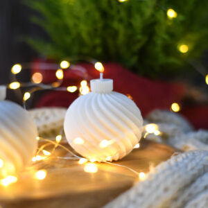 Świeca sojowa - Bombka