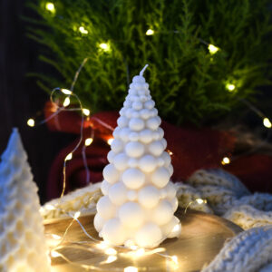 Świeca sojowa - choinka duża