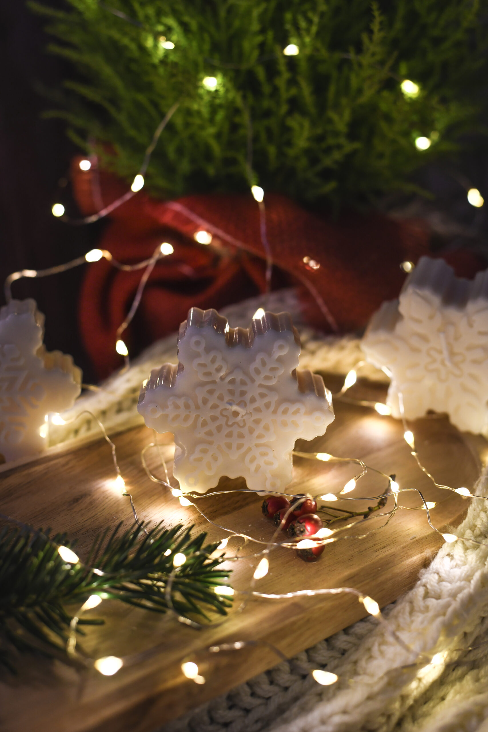 Świeca sojowa - Gwiazdka