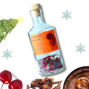 Zestaw do robienia domowej nalewki Wiśniowe Brandy