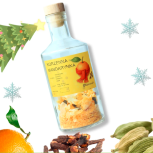 Zestaw do robienia domowej nalewki Korzenna Mandarynka