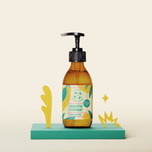 Eukaliptus Cytrynowy - naturalne mydło w płynie 300ml