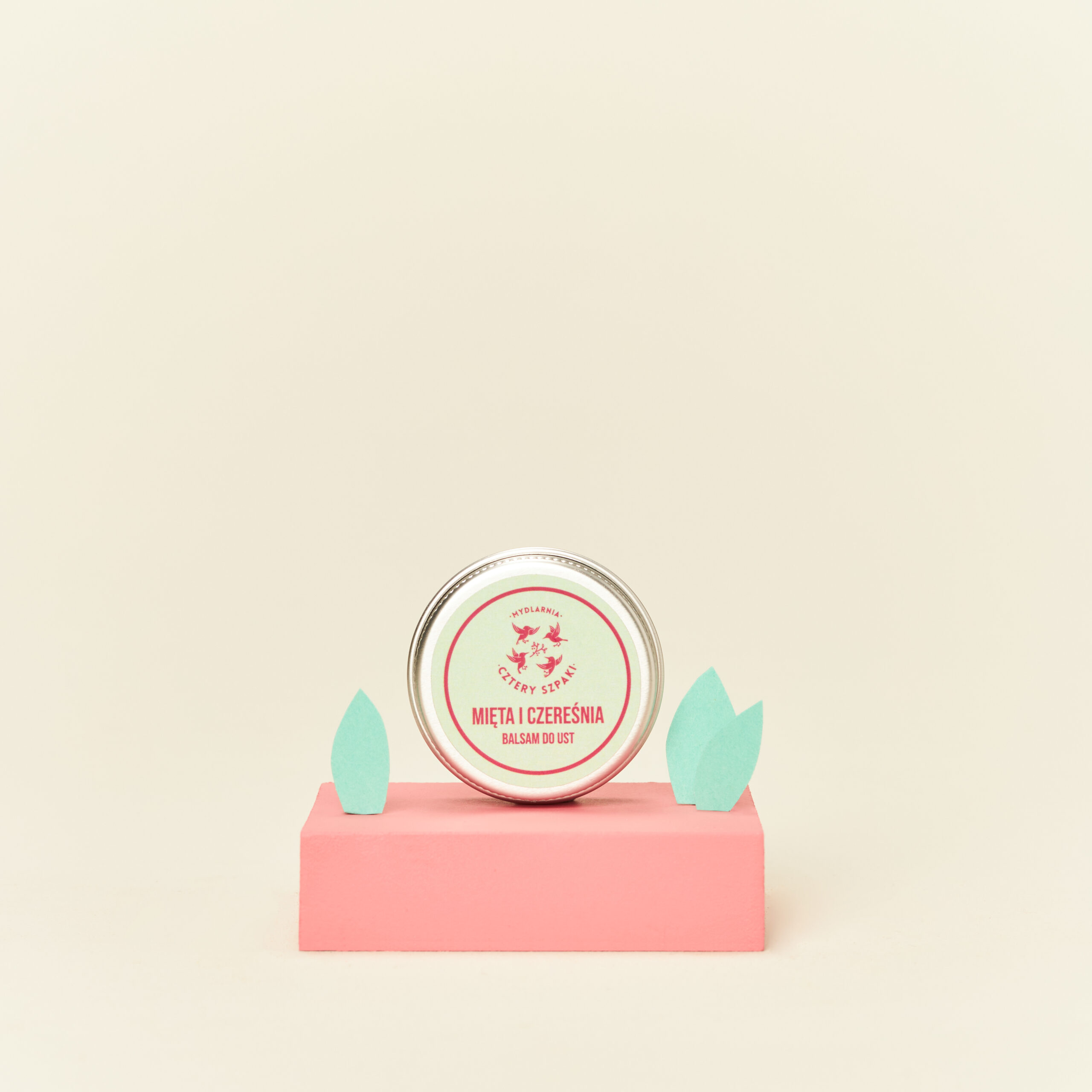 Balsam do ust Mięta i Czereśnia