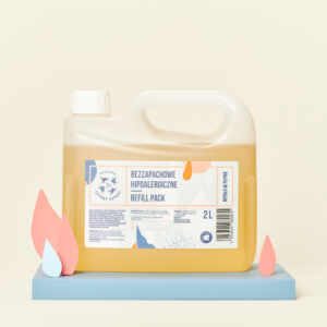 Hipoalergiczne Refill Pack - naturalne mydło w płynie  2l