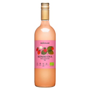 Kombucha Poziomkowa 750ml BIO