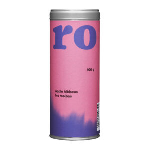 Herbata Rooibos jabłko- hibiskus BIO 100g